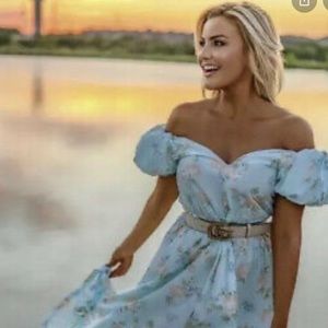 Love shack fancy target maxi dress LOVELY size 8